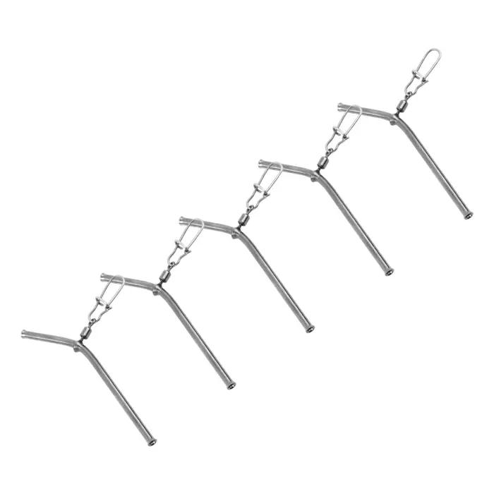 Connecteur anti-emmêlement pêche mer laiton 5 7 9 cm pour bas de ligne et plomb