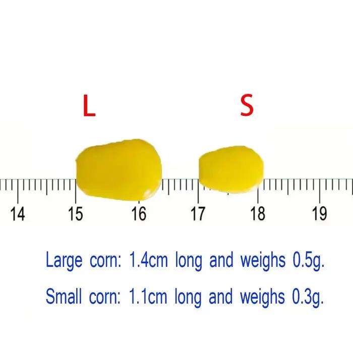 Bouillettes flottantes silicone 50 pièces saveur maïs herbe - Appâts artificiels pêche carpe pellets souples