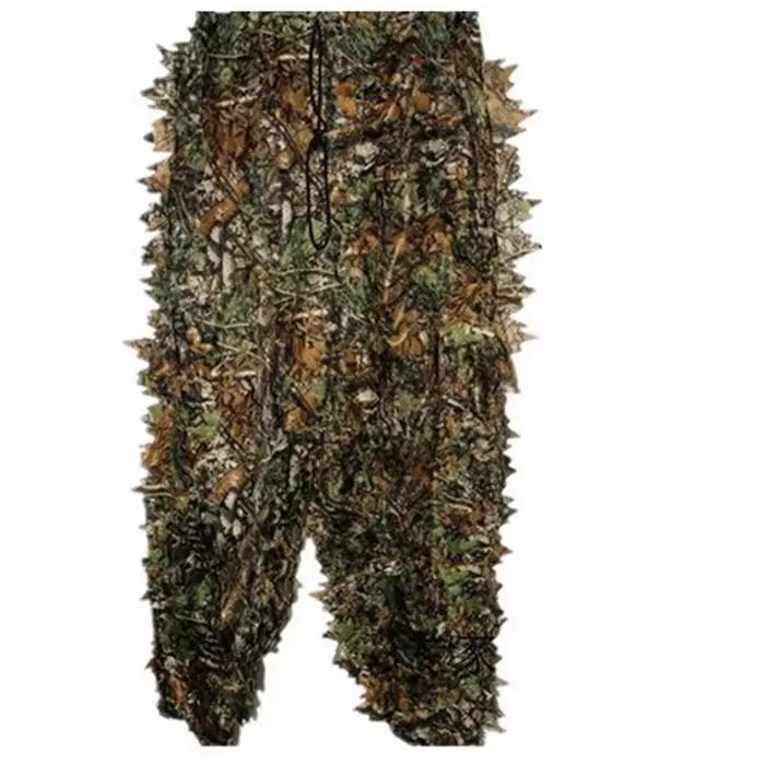 Combinaison Ghillie 3D feuilles Realtree pour paintball chasse pêche - camouflage parfait extérieur