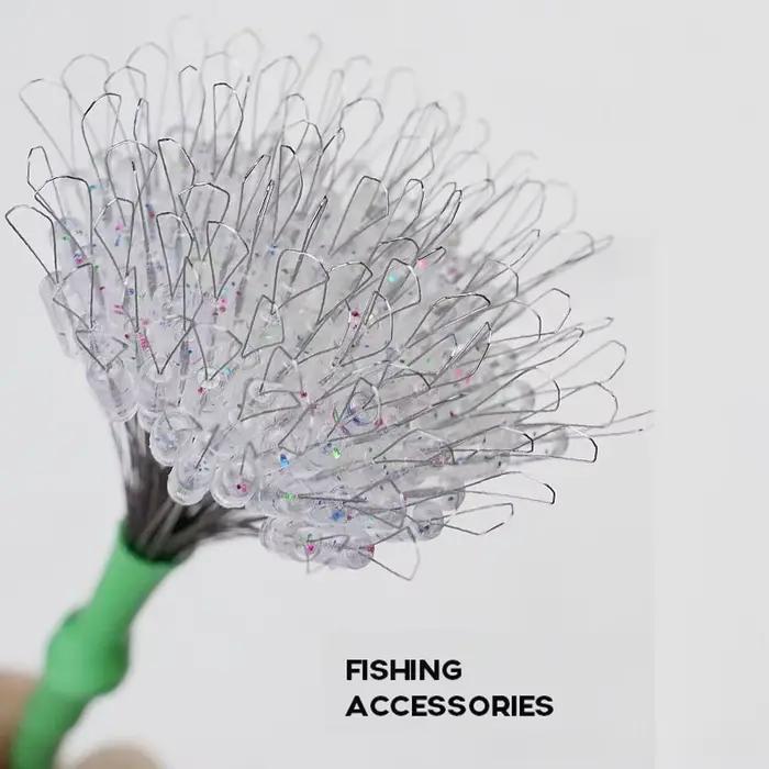 100 anti-emmêleurs en silicone pour flotteurs et lignes de pêche tailles SS à LL