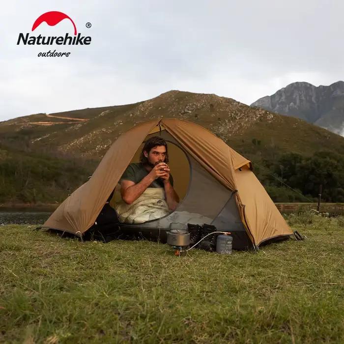 Tente de pêche 1 personne ultralégère Naturehike pour pêche plage et randonnée camping