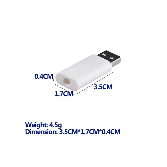 Flotteurs de pêche rechargeables USB CR425 pour bouée LED électrique - 5 pièces avec choix 1 ou 2 trous
