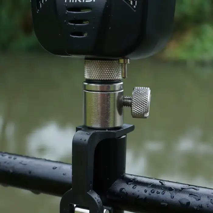Connecteur rapide Hirisi AQ204 pour supports pêche - Accessoire alarmes et buzzer bars