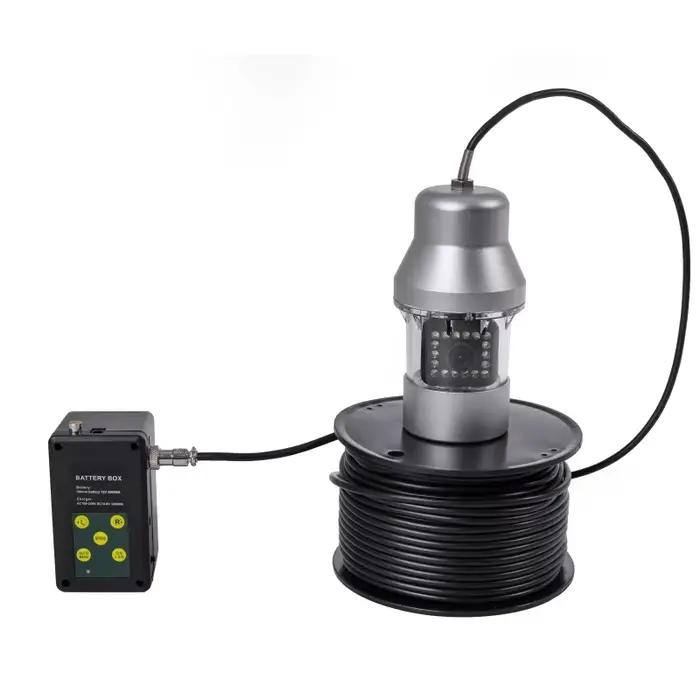 Système de pêche sous-marine F08S avec vue 360° claire et étanchéité profonde 1000TVL pour monitor de pêche sous-glace