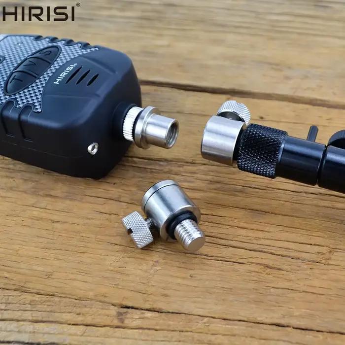 Connecteur rapide pêche carpe pour rod pod - acier inoxydable AQ204 support buzzer bar