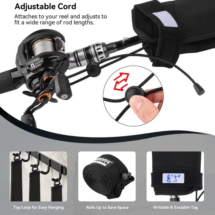 Manchon néoprène Booms Fishing pour cannes 133-174cm - Protection anti-accrochage