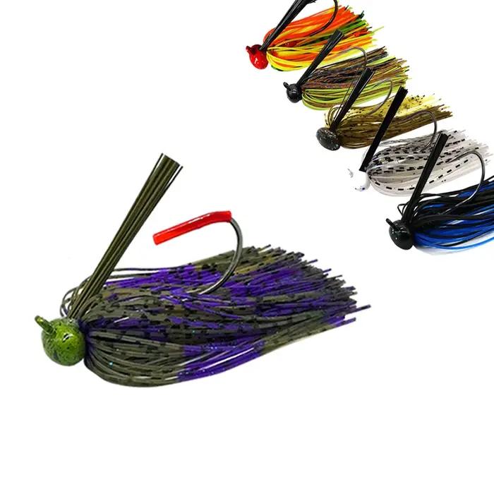 Leurre chatterbait pêche du bass weedless leurre spinner 12g 16g appât souple leurre vibrant