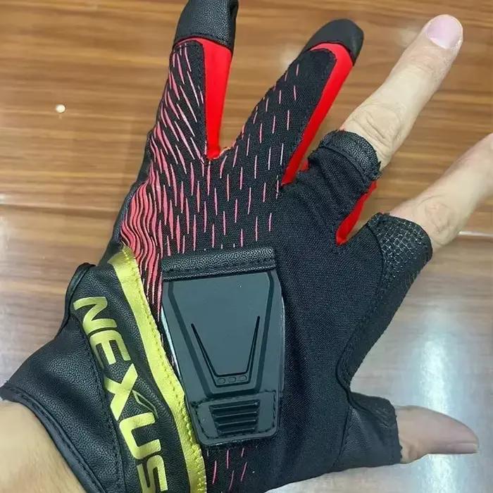 Gants de pêche d'hiver trois doigts exposés GL-112V - Chauffants et imperméables pour pêche au rocher