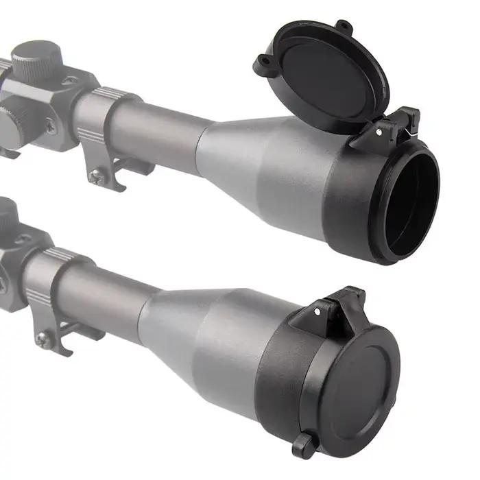 Protection lentille viseur pêche à ressort ouverture rapide 25-69mm anti-poussière