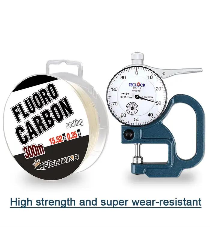 Ligne de pêche monofilament Nylon fluorocarboné 300m super résistante pour carpe professionnelle