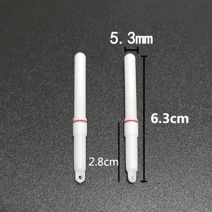 10 bâtons lumineux de pêche nocturne avec piles cr425 et flotteurs lumineux pour attirer les poissons