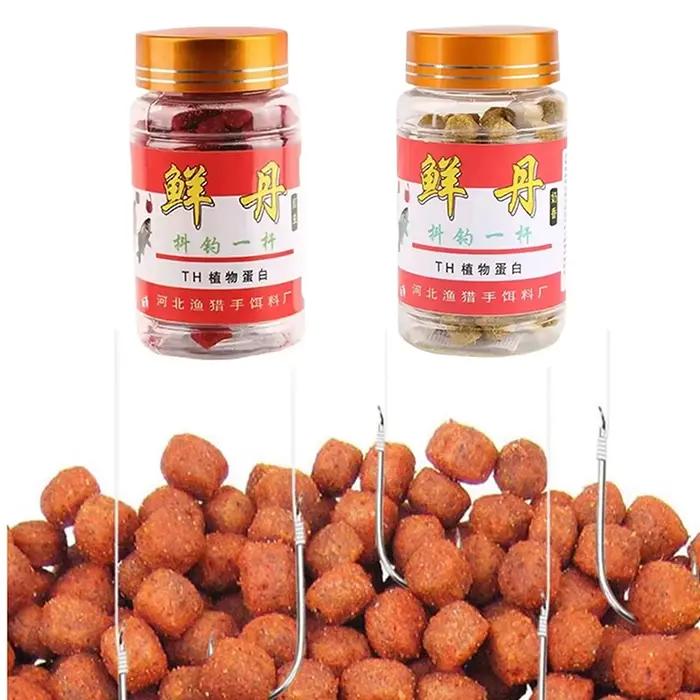 Appât Fish Bait Fort Attracteur pour Gardon Brème Carpe Tilapia Cyprin Doré Boules Particules
