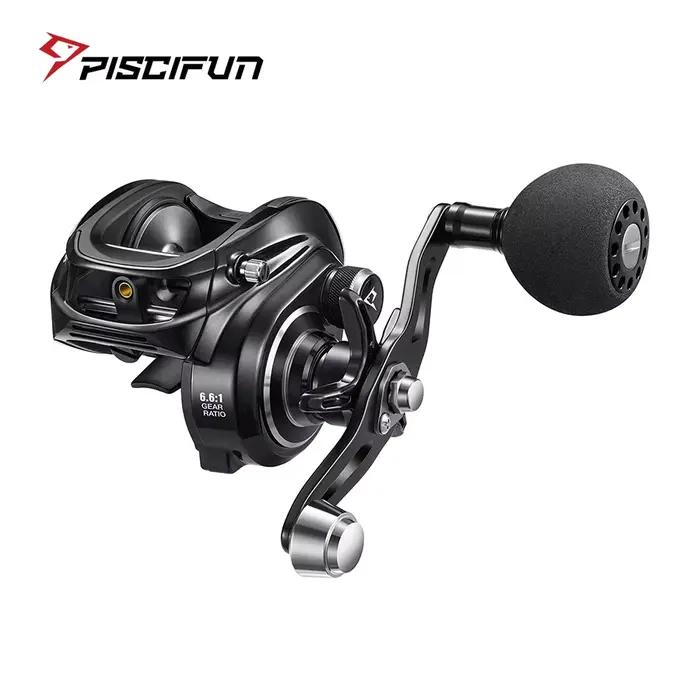 Moulinet casting Piscifun Alijoz 300 15kg drag 8+1 roulements aluminium eau douce/salée