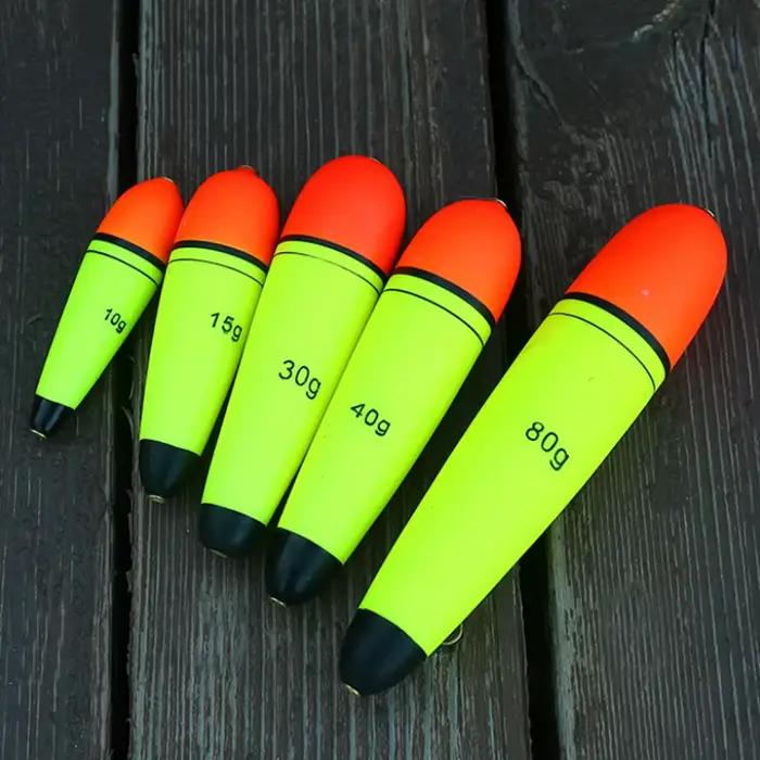 4 flotteurs de pêche en mousse EVA élastique 10g à 120g, idéaux pour la pêche au