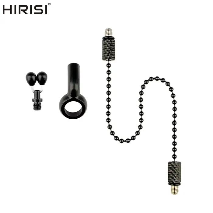 Indicateur de touche swinger pour carpe fishing avec chaîne inox et bobbins réglables