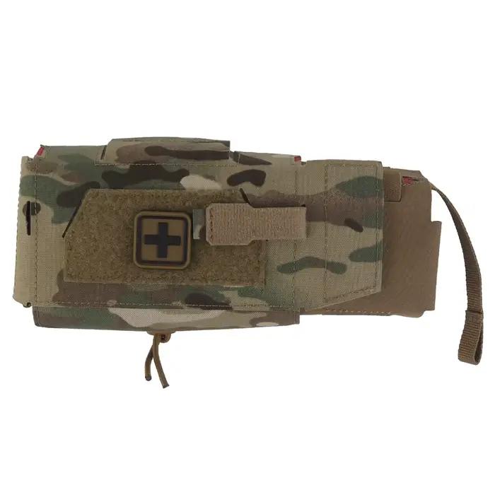 Poche médicale compacte tactique pêche chasse - Sac IFAK MD2 Molle ceinture porte-plaque