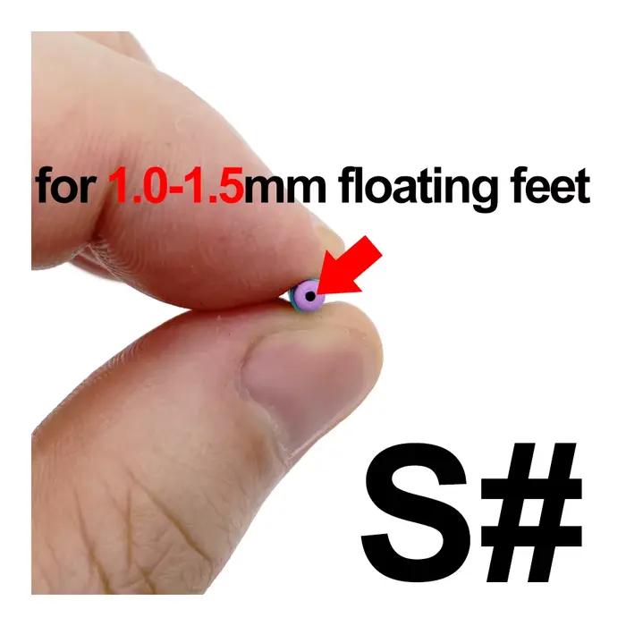 20 pièces flotteurs coulissants rotatifs pêche verticale avec siège aléatoire coloris variés