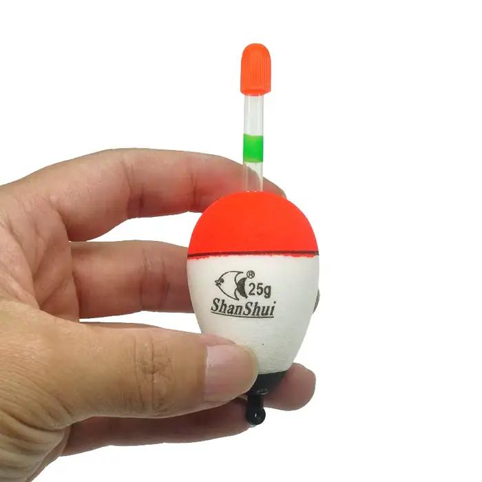 5 flotteurs lumineux EVA pour pêche de nuit - Bâtons lumineux 20/30/40/60g pêche mer et roche