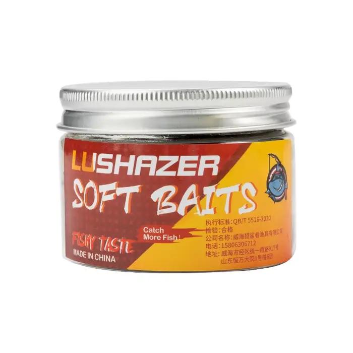 Leurres souples escargots flottants TPE 30 pièces 16mm 1g/1.5g pour pêche carnassiers réalistes