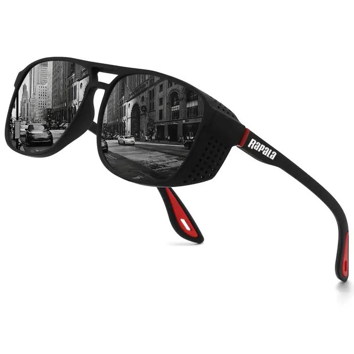 Lunettes Rapala pêche professionnelle - Verres polarisés anti-vent pour pêche sportive intensive