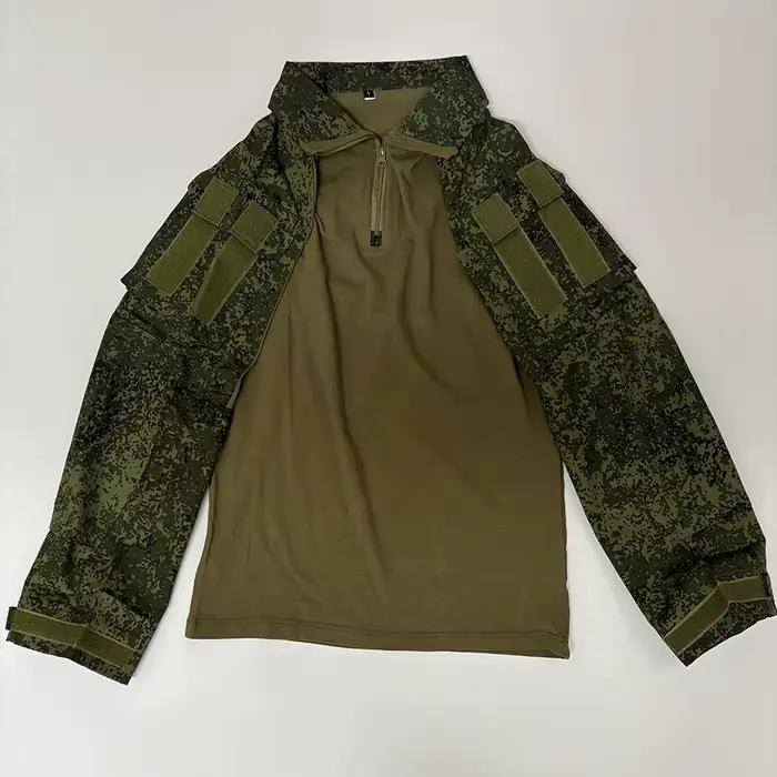 Combinaison grenouille EMR russe grande taille - Pêche wading G3 G4 manches courtes tactique t-shirt