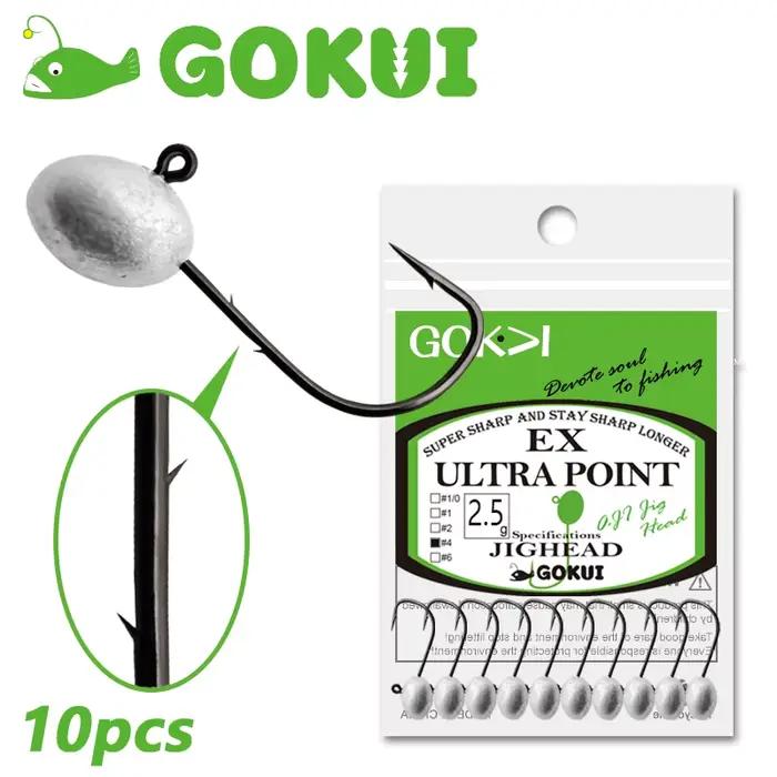 10 hameçons finesse Aji jig heads Mustad pour pêche fine de la truite et petits carnassiers