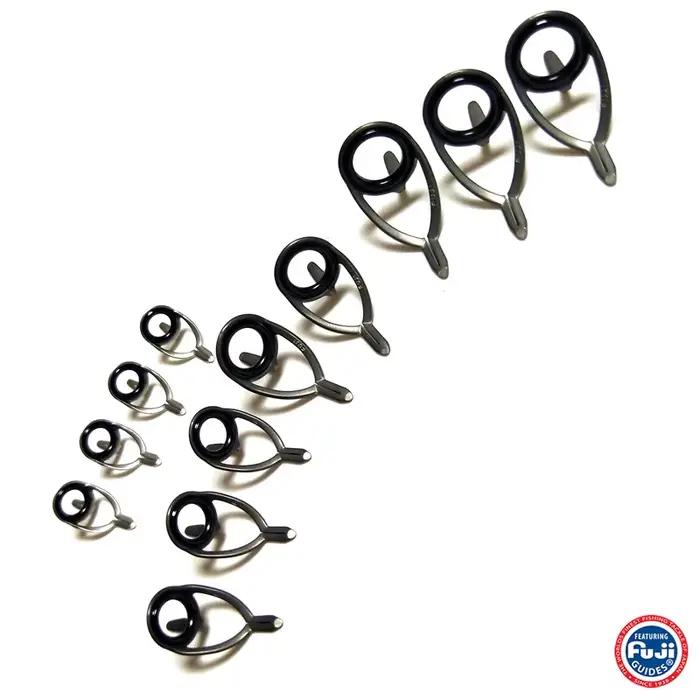 Anneau Fuji KW double pied casting/spinning - Haute qualité pour montage et réparation canne pêche