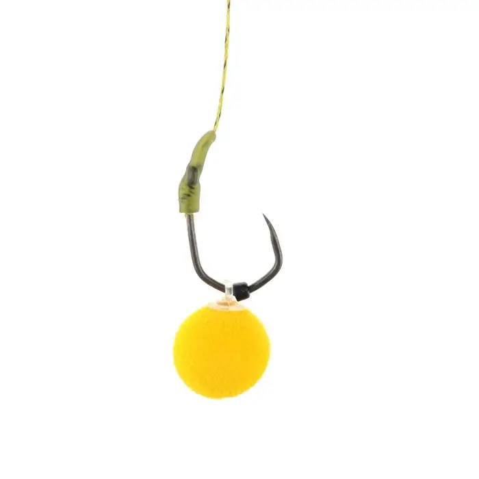 Hameçon de pêche sans ardillon Hirisi 50 pièces en acier inoxydable carbone PTFE 8020
