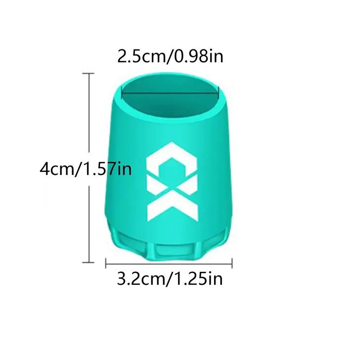 Bouchon protection embout canne silicone élastique léger - Protège-embout canne carp fishing durable