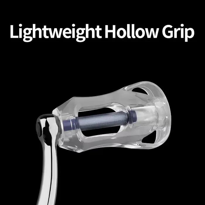 Manivelle spare spinning Linnhue aluminium pliable double grip 1000-4000 couleurs multiples