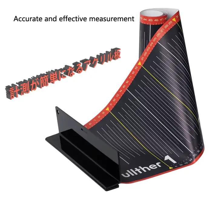Mètre ruban pliable étanche 135cm pour mesurer poissons - Accessoire pêche pratique et durable