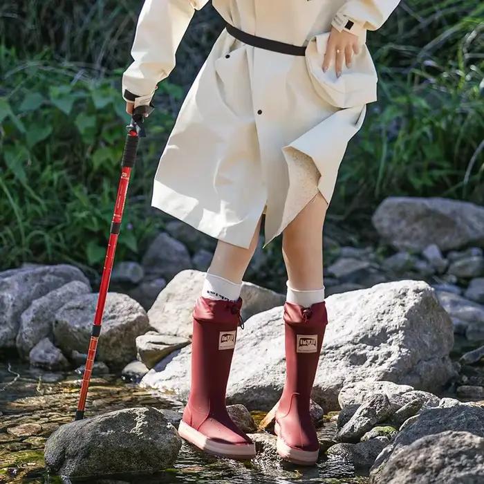 Bottes de pêche couple imperméables pour pêche en duo sur berges françaises