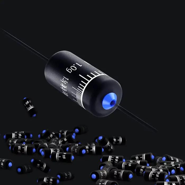 Plombs de pêche plombés 100 pièces 1.0g à 3.0g pour lancer loin et précis, pêche au leurre et surfcasting