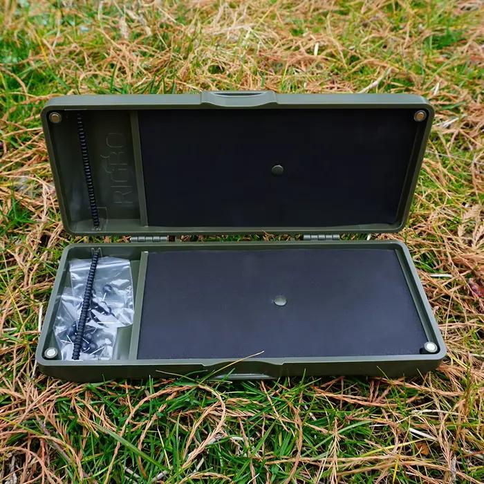 Boîte de rangement porte-montages rig wallet en abs pour pêche carpe organisation matériel lanceur appâts professionnel hirisi