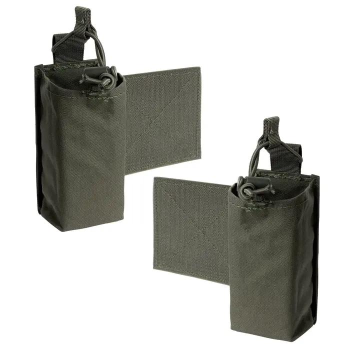 Pochette radio tactique IDOGEAR 3317-D pêche - Porte talkie-walkie extensible camouflage