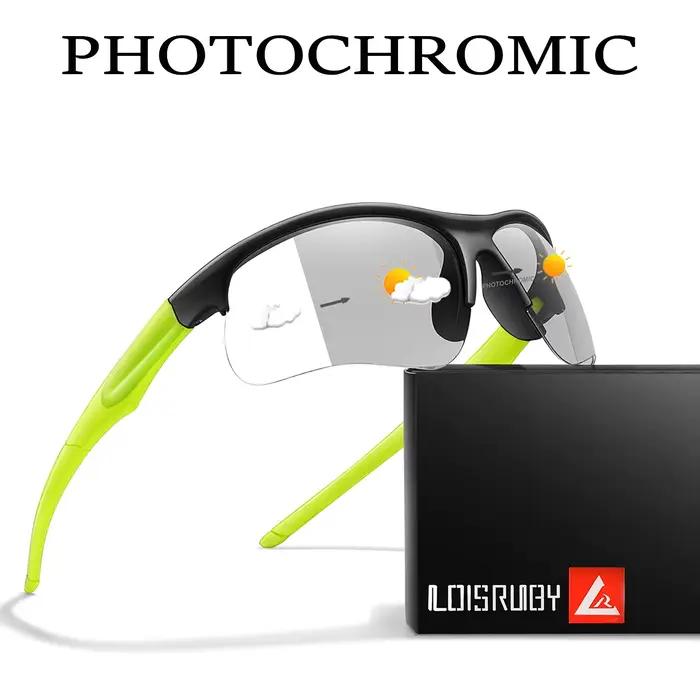 Lunettes de soleil photochromiques tendance pour pêche - Sport vélo MTB et running