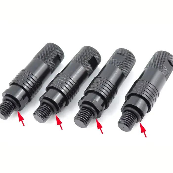 50 anneaux caoutchouc noir pour alarmes de touche pêche, pods et barres - Accessoires pêche durable