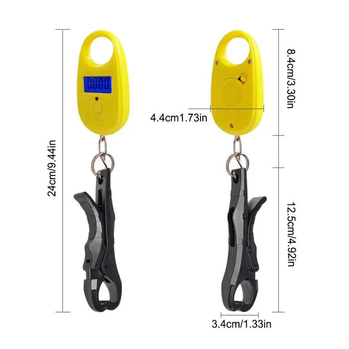 Balance suspendue portable 20kg 3 modes - Avec pinces à poissons pour pêche en extérieur