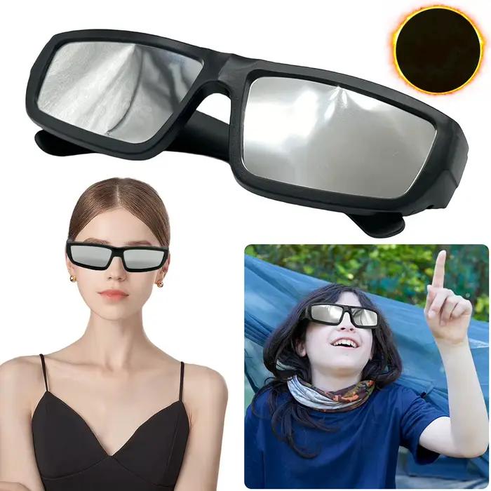 Lunettes éclipse solaire pêche ISO certifiées protection yeux vision directe soleil pack 1-5