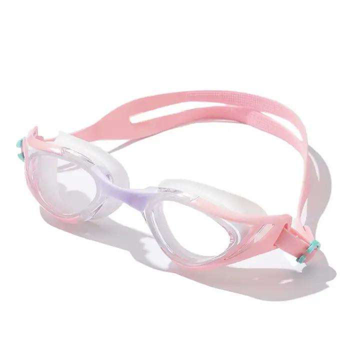 Lunettes de natation adultes anti-buée étanches HD réglables piscine entraînement pêche