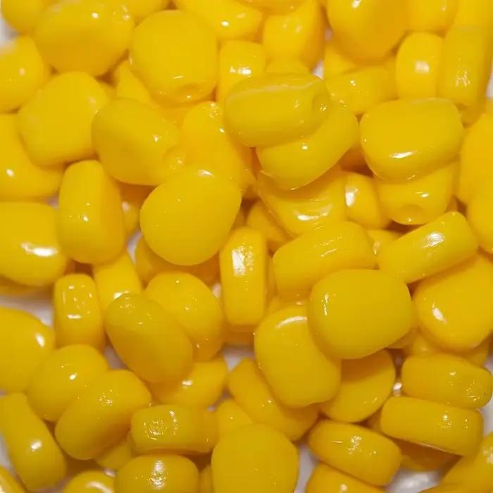 100pcs Silicone Corn Smell Soft Bait - Leurres souples maïs flottants parfumés pour carpe