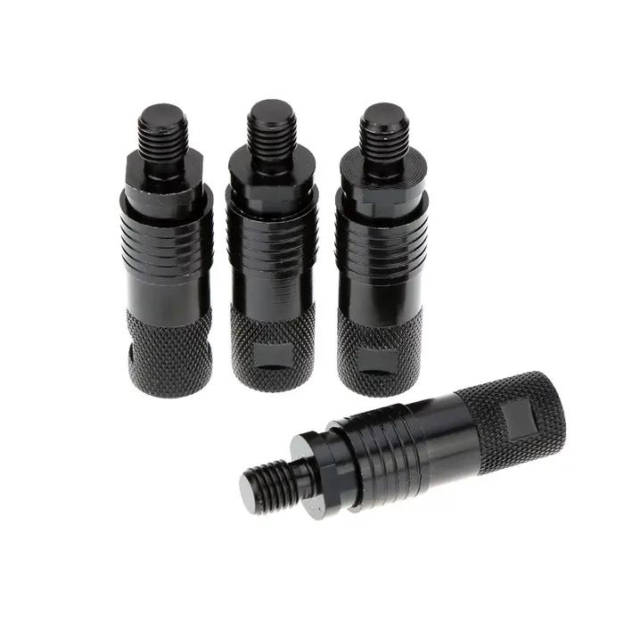4 Pièces Connecteur Quick Release pour Rod Pod Support Alarme Pêche avec Libération Rapide Accessoire