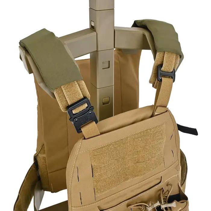 Épaulières rembourrées confort pêche chasse - Pads épaule profil bas pour sangle 2 pouces