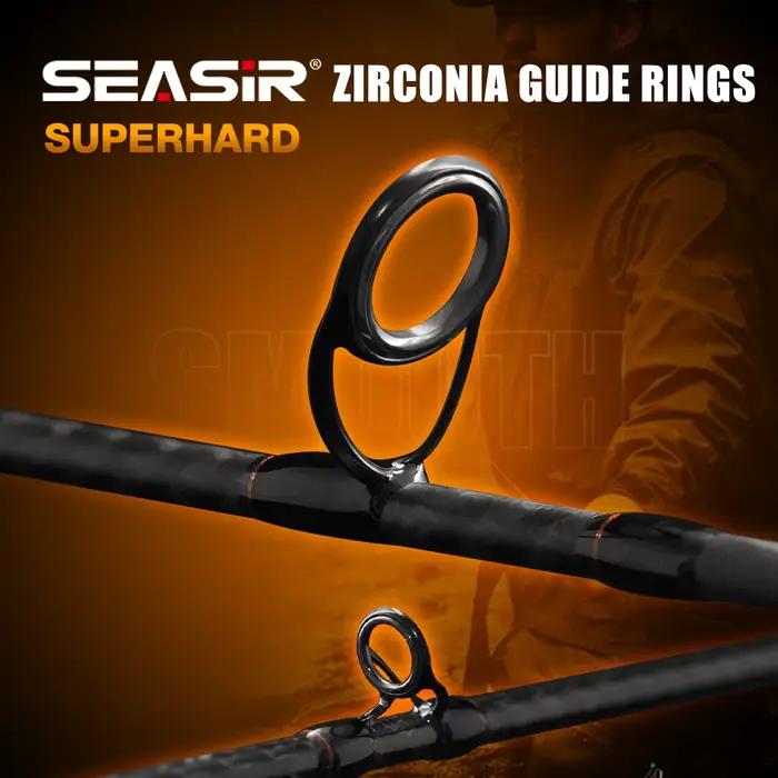 Canne SEASIR Cast X carbone 1.83M-2.1M pour leurres 7-25G avec moulinet à frein super drag 9KG