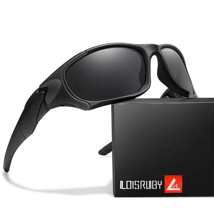 Lunettes de pêche polarisées camouflage - Réduction reflets eau pour meilleure détection poissons