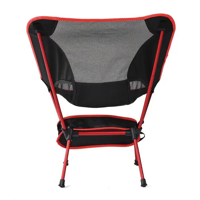 Fauteuil pliant léger Moon Chair pêche - Siège camping portable pour jardin et plage