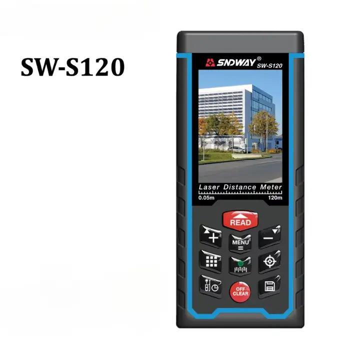 Télémètre laser caméra SW-S120 SNDWAY original 120M - Mesure volume angle haute qualité ruban digital