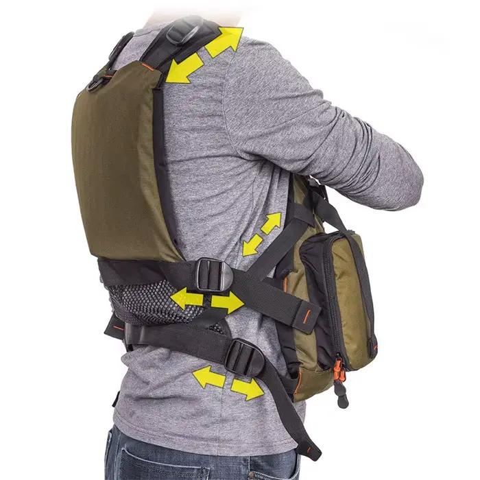 Veste de pêche légère et respirante pour adulte, ultra fine et portable, avec ajustement mesh
