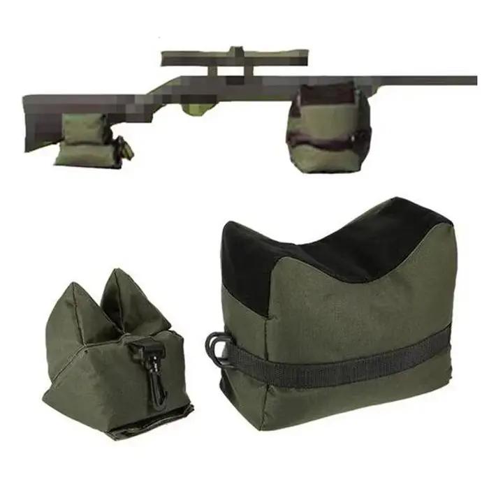 Support de tir avant et arrière pour fusil - Ensemble de sacs de support pour pêche et chasse