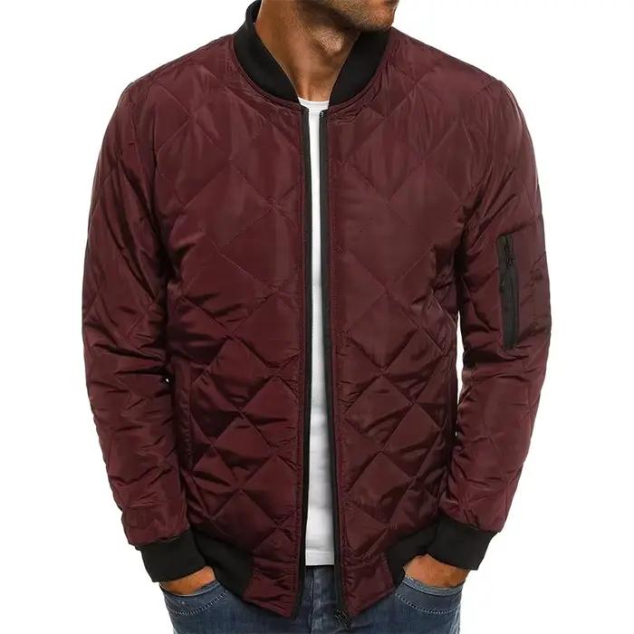 Veste baseball homme pêche hiver col mesh pressé légère vintage vol casual pêche outdoor